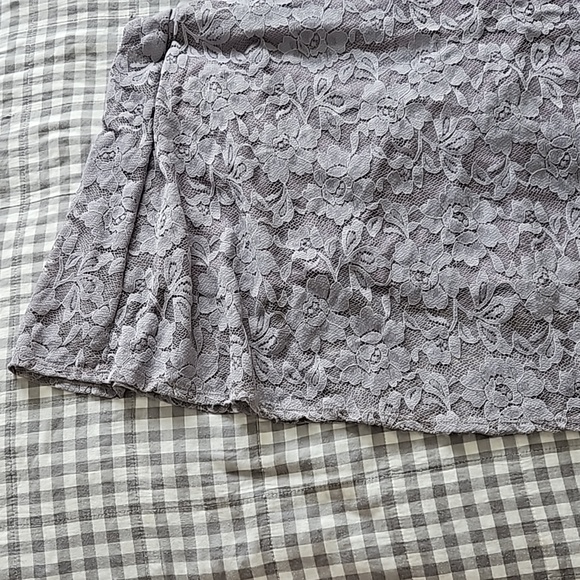 Pinkblush Lace Maxi Empire Waist Sleeved Dress - Picture 9 of 12